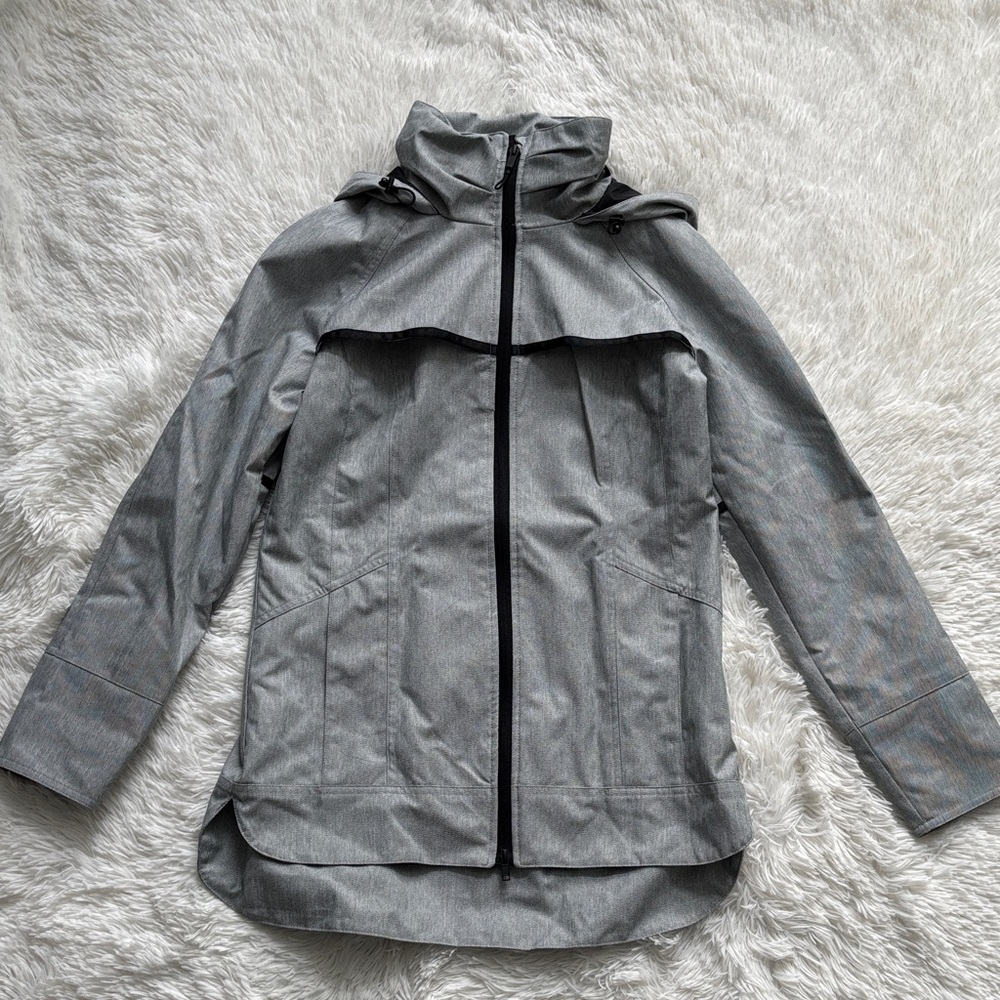 Mondetta Gray Herringbone Jacket